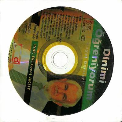 Dinimi Öğreniyorum Hayat Dersleri Prof.Dr. Cevat Akşit 25. VCD (108.5) VCD23640 - 2