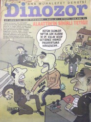 Dinozor Ana Muhalefet Dergisi Sayı57 27 Ağustos 1998 NDR21285 - Gökçekoleksiyon