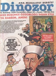 Dinozor Mizah Dergisi 16 Temmuz 1998 Sayı51 NDR16356 - Gökçekoleksiyon
