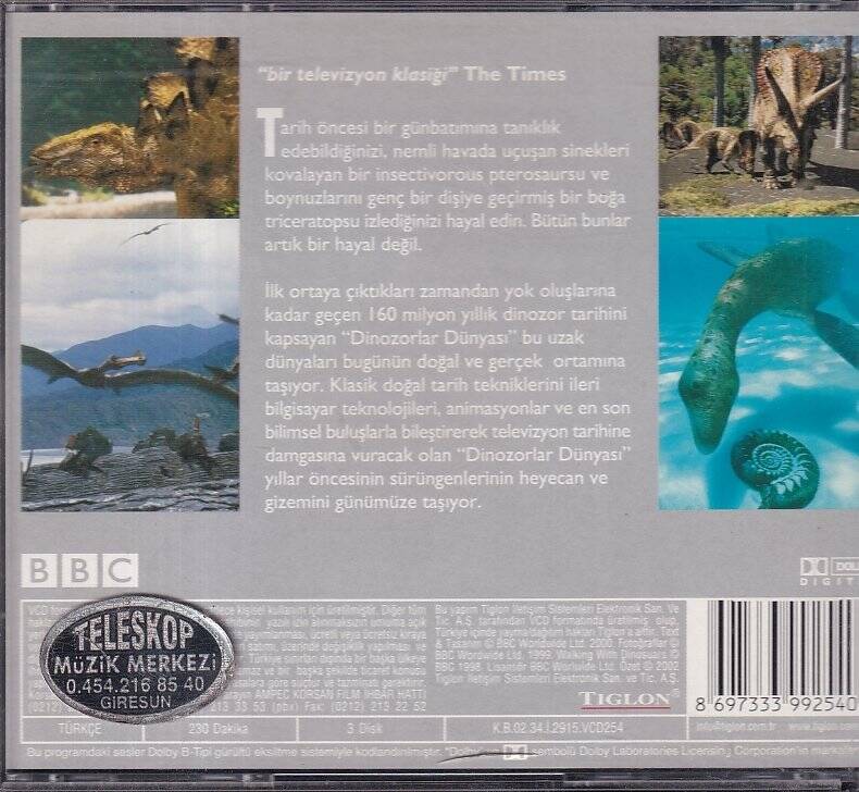 Dinozorlar Dünyası VCD Film VCD9550 - 2