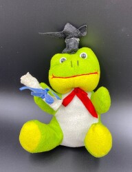 Diploma Almış Kurbağa Eki Bez Oyuncak AOB3318 (N) - Gökçekoleksiyon