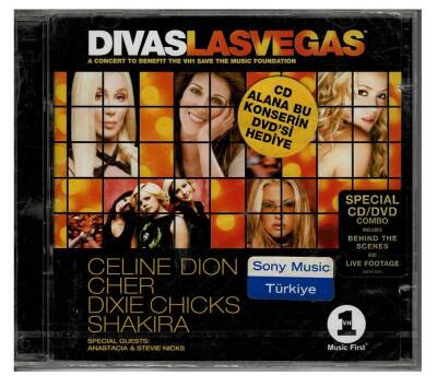 Divas Las Vegas CD Müzik (Sıfır Ürün) CD56 - Celine Dion, Cher, Dixe Chicks, Shakira - 5