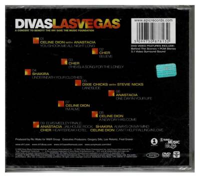 Divas Las Vegas CD Müzik (Sıfır Ürün) CD56 - Celine Dion, Cher, Dixe Chicks, Shakira - 6