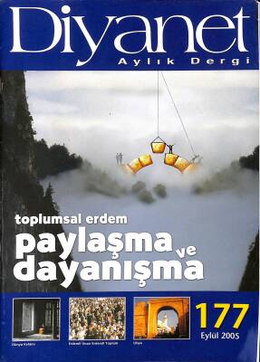 Diyanet Aylık Dergi Eylül 2005 Sayı 177 NDR78591 - 1