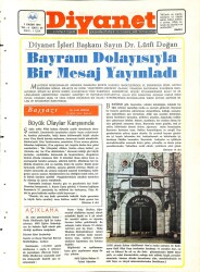 Diyanet Dergisi 1 Kasım 1972 Sayı 54 - Oruç Ve Yararları NDR77602 - Gökçekoleksiyon
