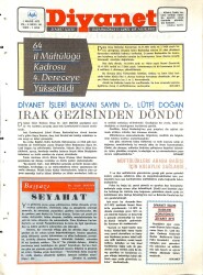 Diyanet Dergisi 1 Mayıs 1973 Sayı 66 - Müftülüklere Araba Bağışı İçin Kolaylık Sağlandı NDR77739 - Gökçekoleksiyon