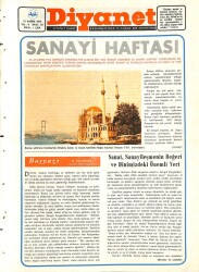 Diyanet Dergisi 15 Kasım 1972 Sayı 55 - Sanal , Sanayileşmenin Değeri Ve Dinimizdeki Önemli Yeri NDR77603 - Gökçekoleksiyon