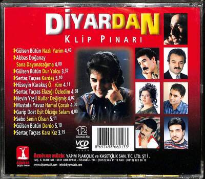 Diyardan Klip Pınarı (Sıfır Ürün) CD Müzik CD1730 - 2