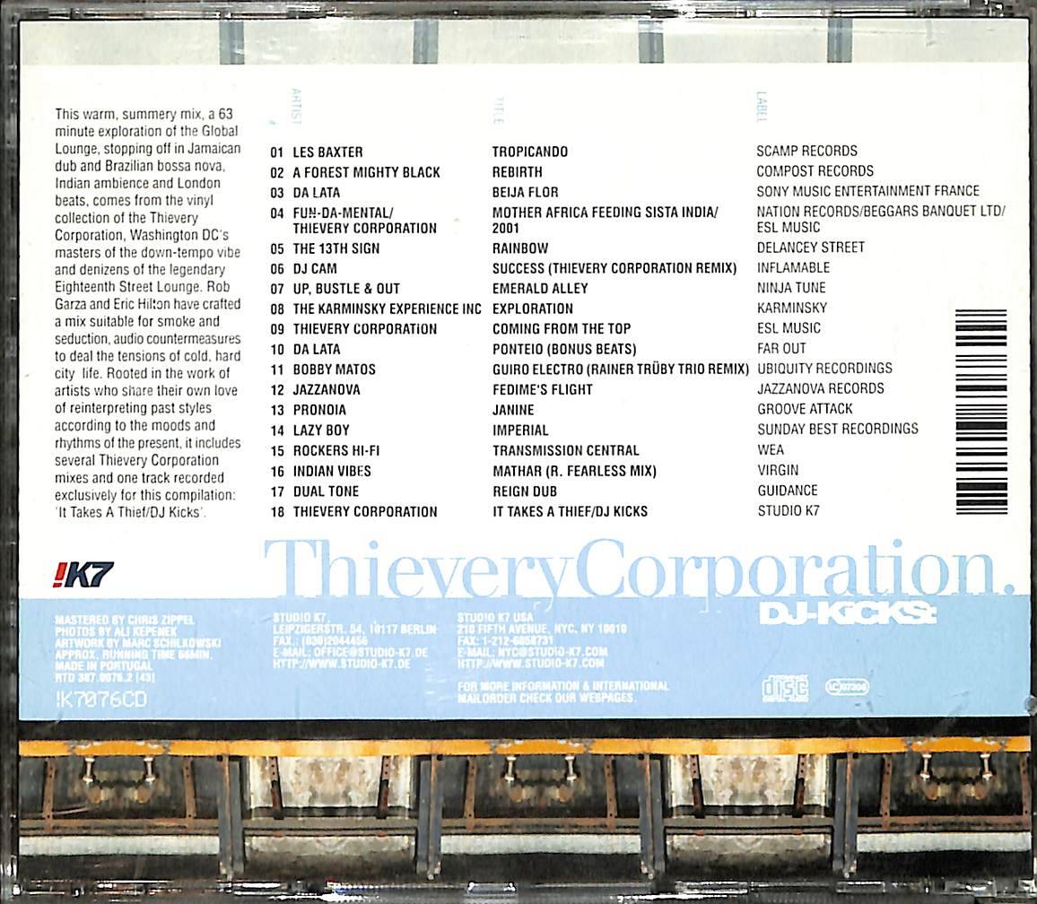 DJ KICKS - Thievery Corporation CD (İkinci El) CD5070 - 2