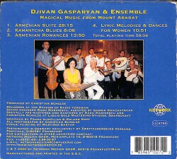 Djivan Gasparyan & Ensemble - Armenıan Fantasies CD (İkinci El) CD4078 - 3