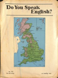 Do You Speak English 24 Temmuz 1943 NDR85083 - Gökçekoleksiyon