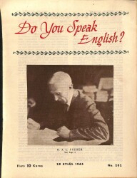 Do You Speak English? 29 Eylül 1945 - H. A. L. Fisher NDR84643 - 