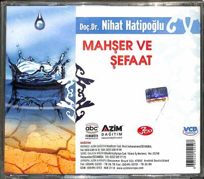 Doç. Dr Nihat Hatipoğlu - Manşer Ve Şefaat VCD25102 - 1