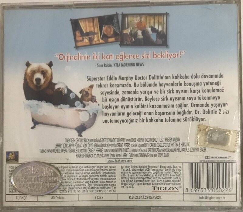 Doctor Dolittle 2 VCD Film VCD4850 - 2