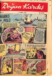 Doğan Kardeş Çizgi Roman Dergisi 14 Şubat 1972 Sayı : 7 - Tarzan - Cimi İle Timi NDR102213 - Gökçekoleksiyon