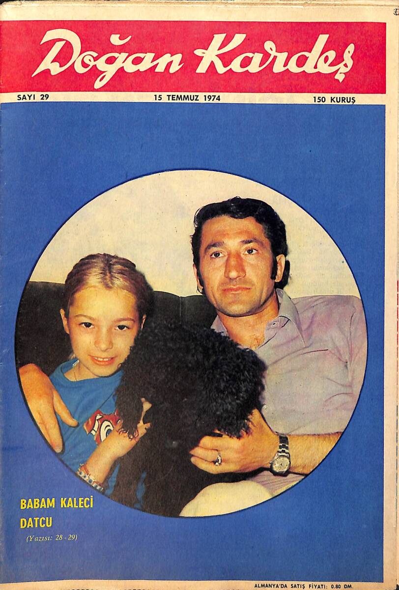 Doğan Kardeş Çizgi Roman Dergisi 15 Temmuz 1974 Sayı:29 Maceralar Okulu- Mantar Cüceleri ve Sihirli Yumurta-Stingrey NDR102202 - 1