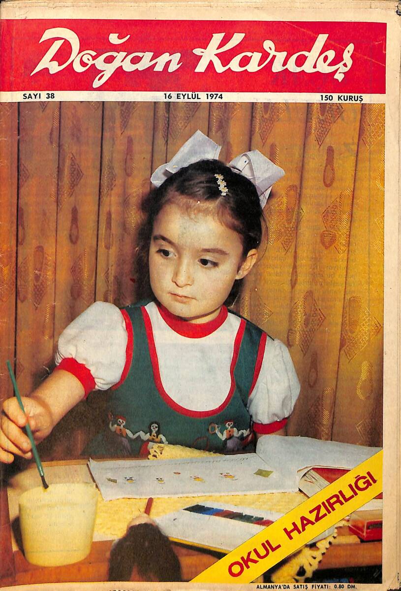 Doğan Kardeş Çizgi Roman Dergisi 16 Eylül 1974 Sayı : 38 - Sipru Uğursuz Manastır NDR102199 - 1