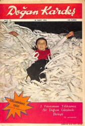 Doğan Kardeş Çizgi Roman Dergisi 18 Mart 1974 Sayı : 12 - Zero X - Sipru NDR102214 - Gökçekoleksiyon