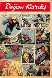 Doğan Kardeş Çizgi Roman Dergisi 24 Nisan 1972 Sayı : 17 - Tarzan - Toni İle Tedi NDR102221 - Gökçekoleksiyon