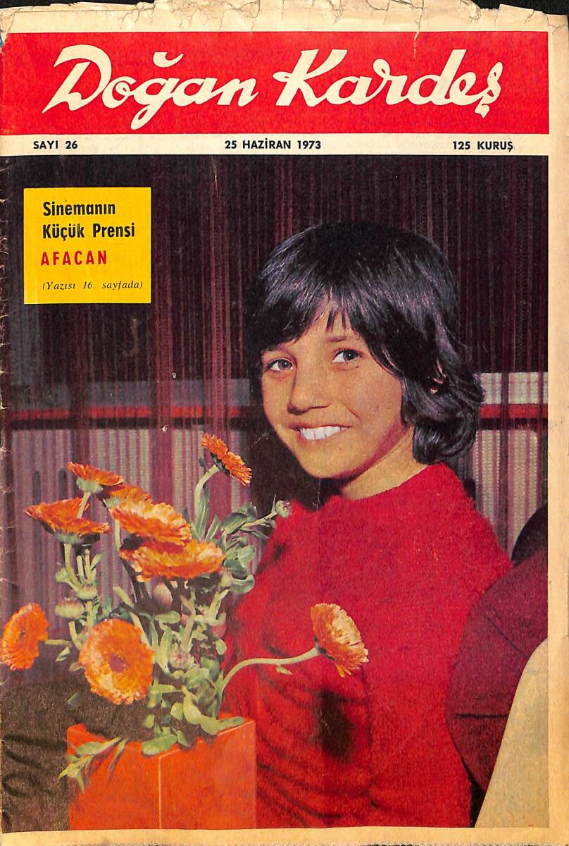 Doğan Kardeş Çizgi Roman Dergisi 25 Haziran 1973 Sayı : 26 - Şirinler - Kaptan Kondor NDR102208 - 1