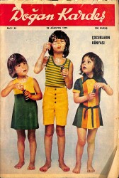 Doğan Kardeş Çizgi Roman Dergisi 28 Ağustos 1972 Sayı : 35 - Tarzan NDR102166 - Gökçekoleksiyon