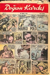 Doğan Kardeş Çizgi Roman Dergisi 28 Şubat 1972 Sayı : 9 - Tarzan NDR102210 - Gökçekoleksiyon
