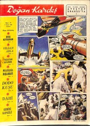 Doğan Kardeş Dergisi 7 Kasım 1966 Sayı: 2 - Ateştıp Uranus'ta NDR93020 - Gökçekoleksiyon