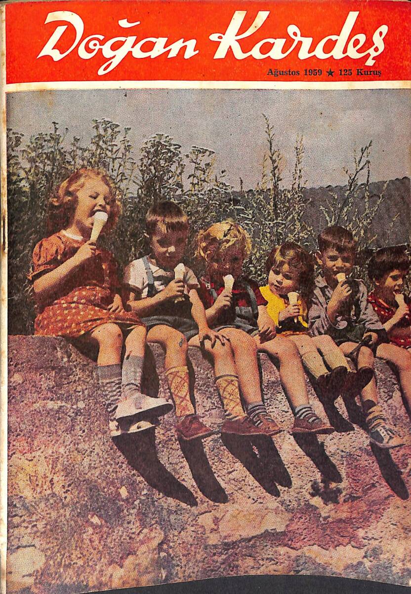 Doğan Kardeş Dergisi Ağustos 1959 Sayı : 485 - St. Lawrence Su Geçidi NDR91187 - 1