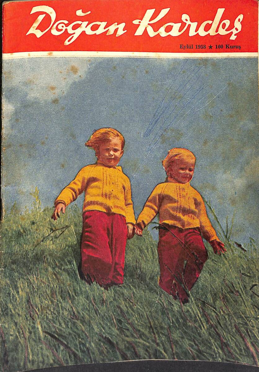 Doğan Kardeş Dergisi Eylül 1958 Sayı : 474 - Yaramaz Ördek NDR91185 - 1