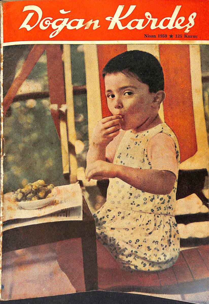 Doğan Kardeş Dergisi Nisan 1959 Sayı : 481 - Küçük Eskimo NDR91180 - 1