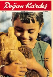 Doğan Kardeş Dergisi Sayı 15 12 Nisan 1971 75 Kuruş NDR20298 - Gökçekoleksiyon