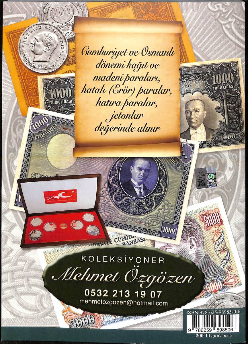 Doğan Koleksiyon Para Kataloğu 2024 (19.Yıl) Cumhuriyet 100 Yaşında DK24 - 2