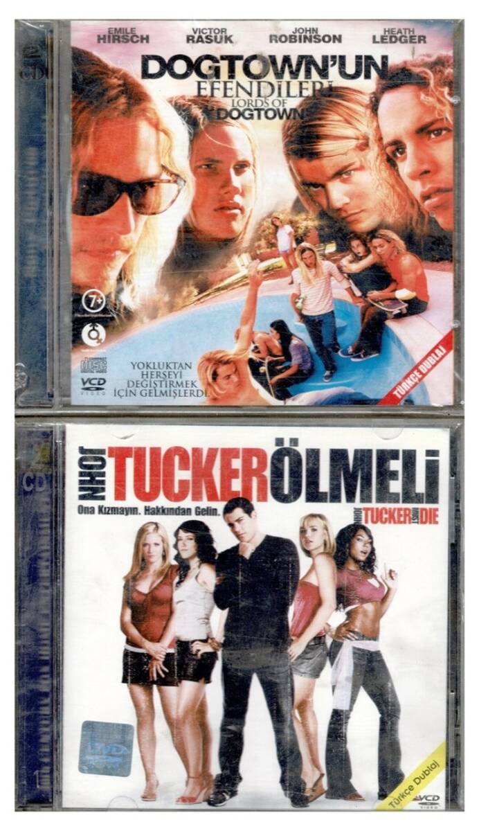 Dogtownun Efendileri John Tucker Ölmeli - 2 Adet VCD Film VCD856 - 1