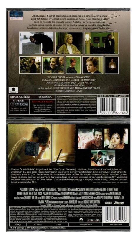 Doğum Cesur Bir Yürek - 2 Adet VCD Film VCD734 - 2