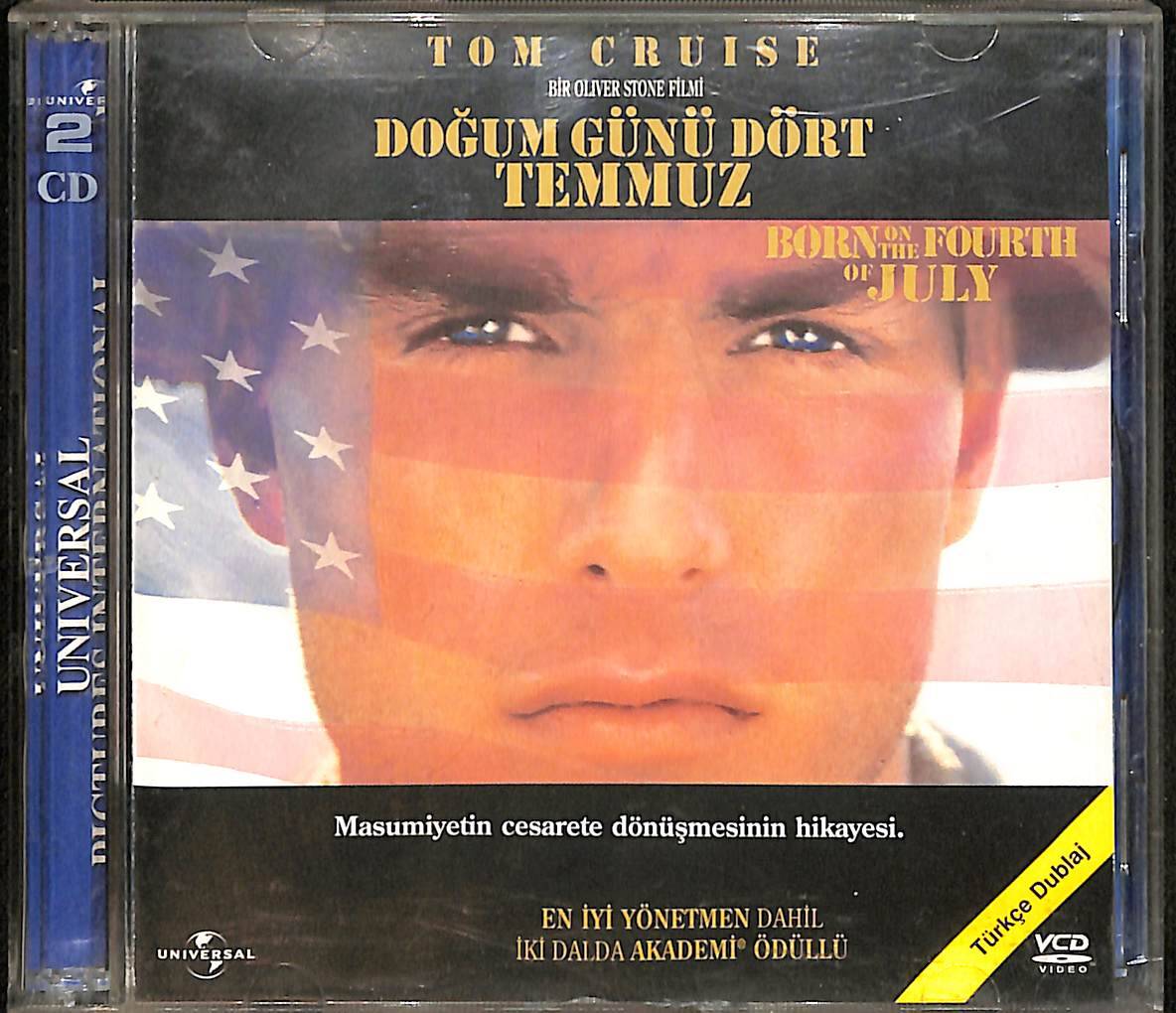 Doğum Günü Dört Temmuz (1989) Orijinal VCD Film ' Tom Cruise ' - Oliver Stone Filmi VCD28787 - 1