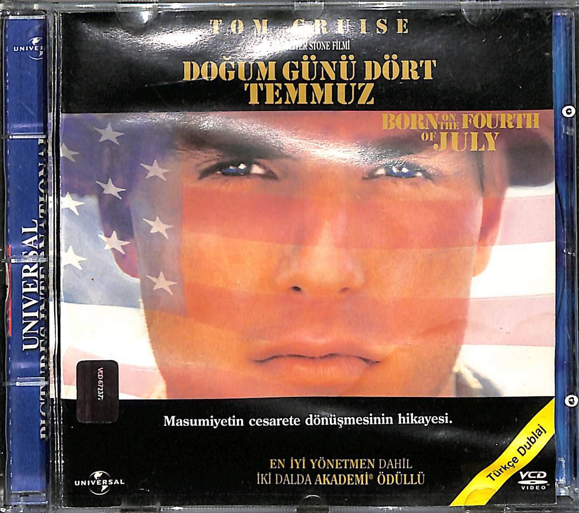 Doğum Günü Dört Temmuz (1989) VCD Film ' Tom Cruise ' - Oliver Stone Filmi VCD28221 - 1