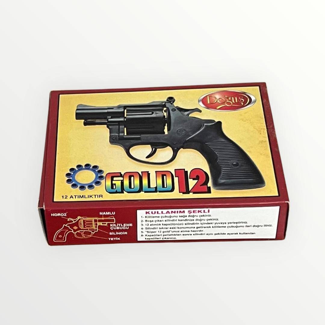 Doğuş Gold 12 Kapsül Oyuncak Tabanca Kutusunda. AOB4890 - 1