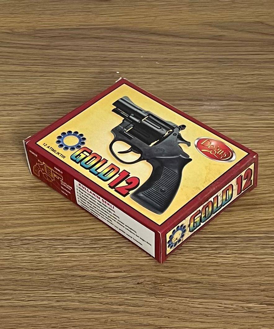 Doğuş Gold 12 Kapsül Oyuncak Tabanca Kutusunda. AOB4890 - 4