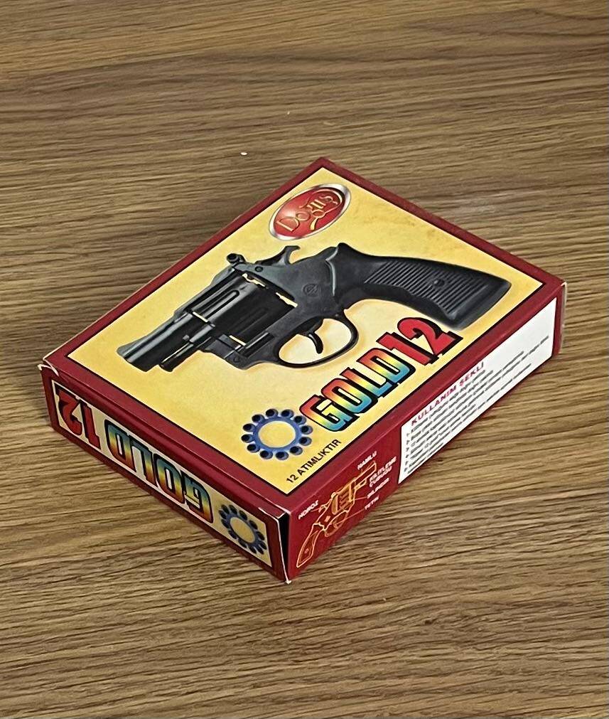 Doğuş Gold 12 Kapsül Oyuncak Tabanca Kutusunda. AOB4890 - 2