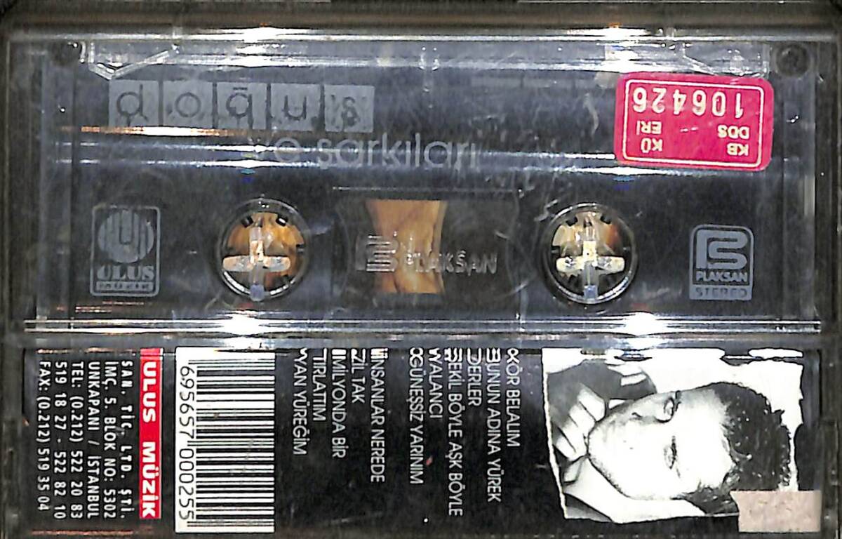 Doğuş - Ve Şarkıları Kaset (İkinci El) KST29168 - 2