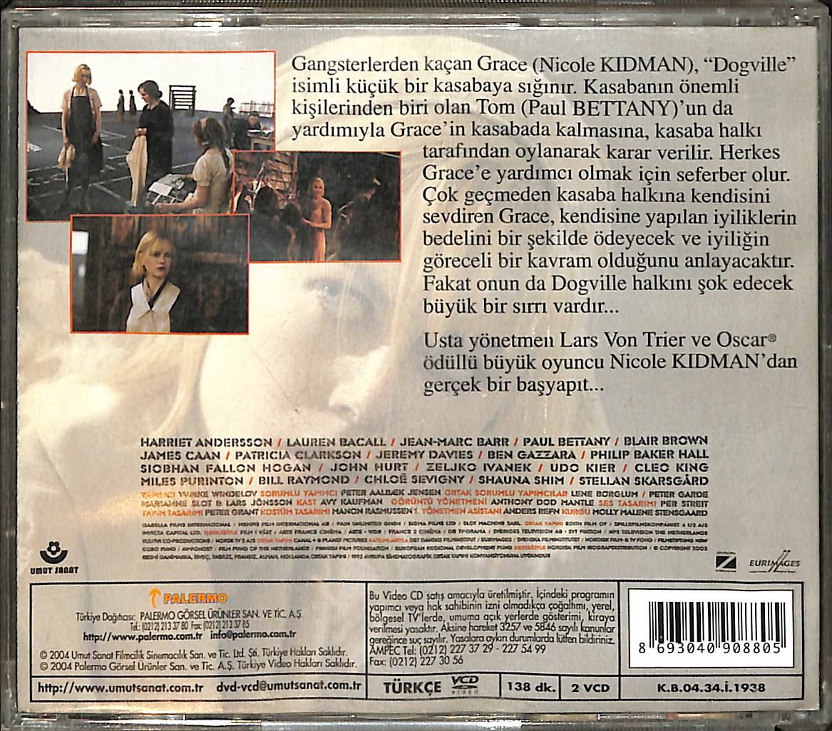 Dogville Orijinal VCD Film VCD29199 - 2