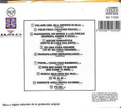 Domenico Modugno – Antología CD (İkinci El) CD5747 - 2