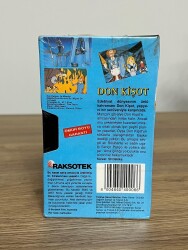 DON KİŞOT - BETA - Çizgi Filim Vidyo Kaset.Açılmamış Jelatininde DVD2824 - 2