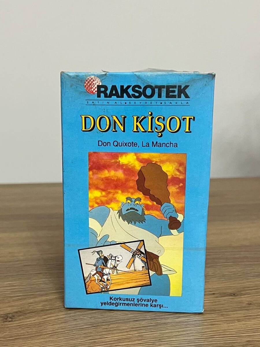 DON KİŞOT - BETA - Çizgi Filim Vidyo Kaset.Açılmamış Jelatininde DVD2824 - 4