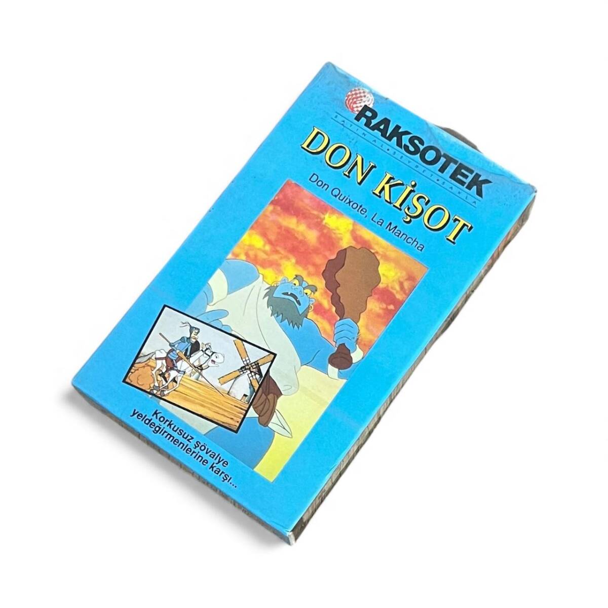 DON KİŞOT - BETA - Çizgi Filim Vidyo Kaset.Açılmamış Jelatininde DVD2824 - 1