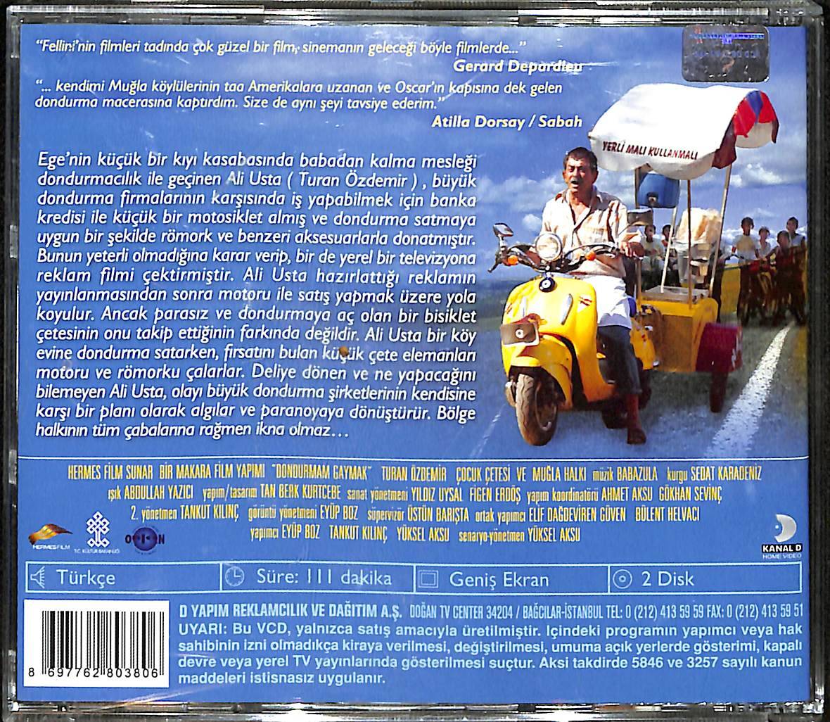 Dondurmam Gaymak VCD Film VCD26759 - 2
