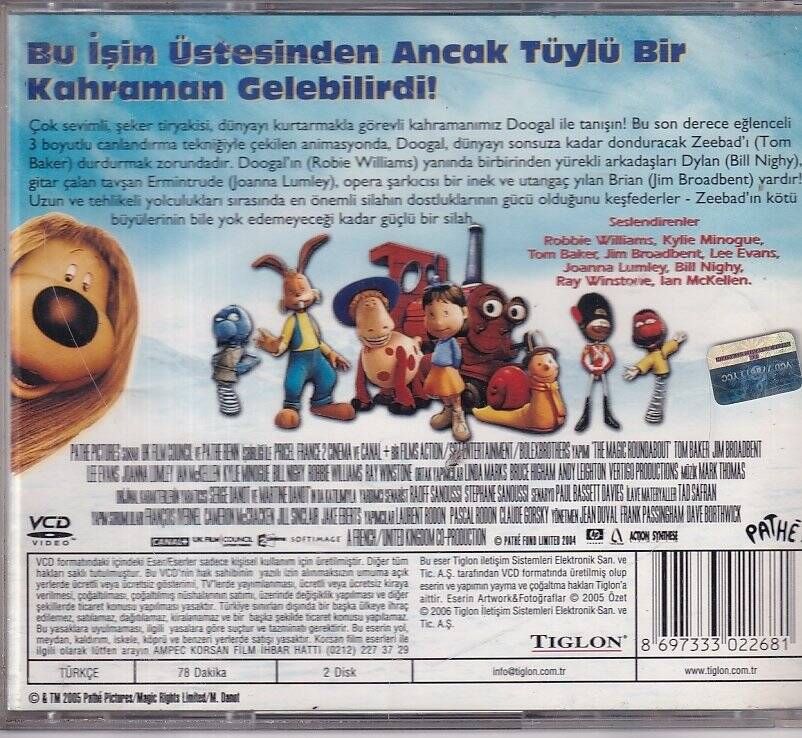 Doogal`ın Sihirli Yolculuğu VCD Film VCD8848 - 2