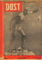 Dost Dergisi 1 Aralık 1946 Sayı 1 NDR78659 - Gökçekoleksiyon