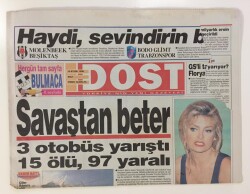Dost Gazetesi 10 Eylül 1996 - Refah Partisinden Misyon Kavgası GZ6642 - 2