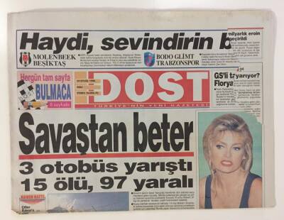 Dost Gazetesi 10 Eylül 1996 - Refah Partisinden Misyon Kavgası GZ6642 - 2